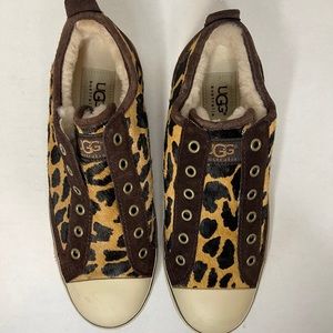 New- Ugg Laela Cheetah Print Tennis Shoe- 6.5